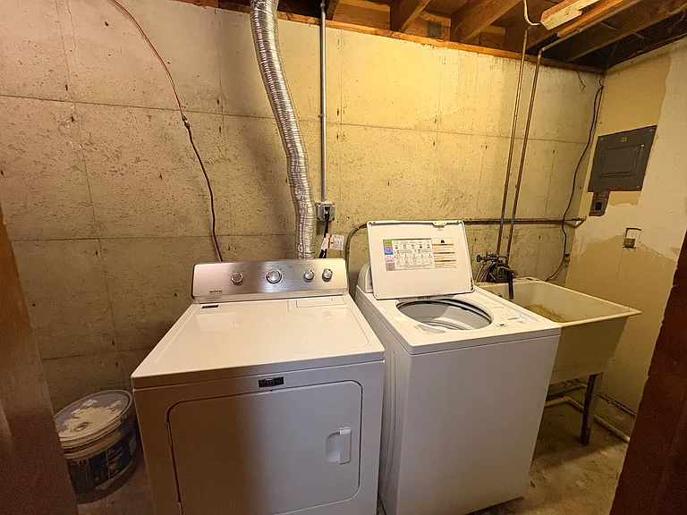 Laundry Downstairs