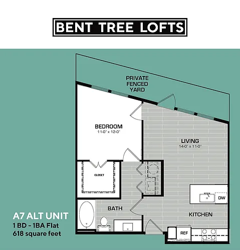 Floor plan A7 Alt 1