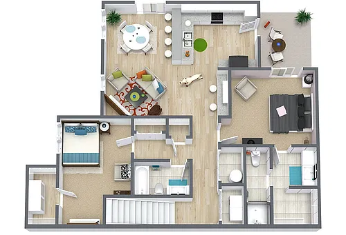 Floor plan Uva