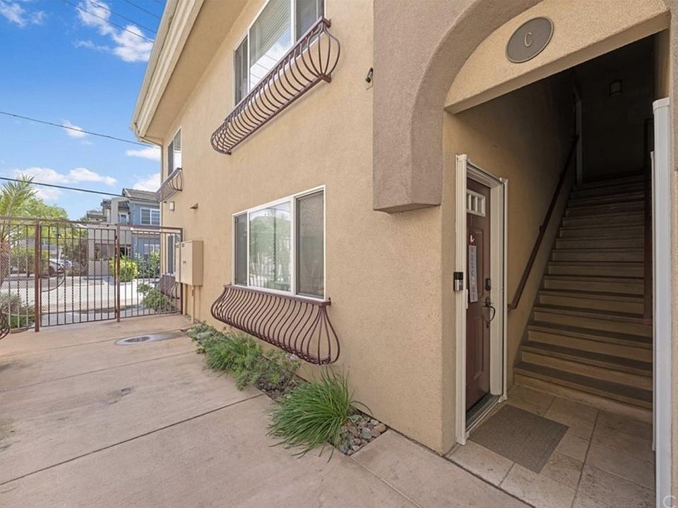 Exterior of condo, gated entry