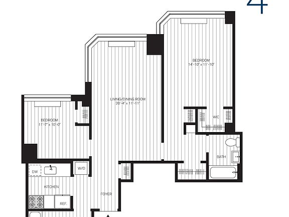 2nd image of 345 E 94th St APT 24G