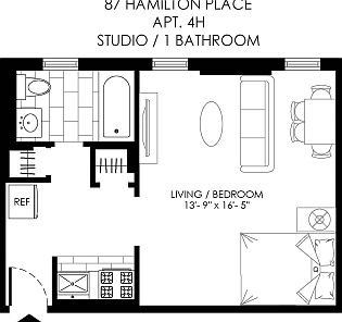 1st image of 87 Hamilton Pl APT 04H