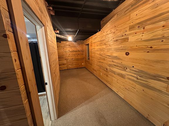 Hallway leading to Bathroom and Living room