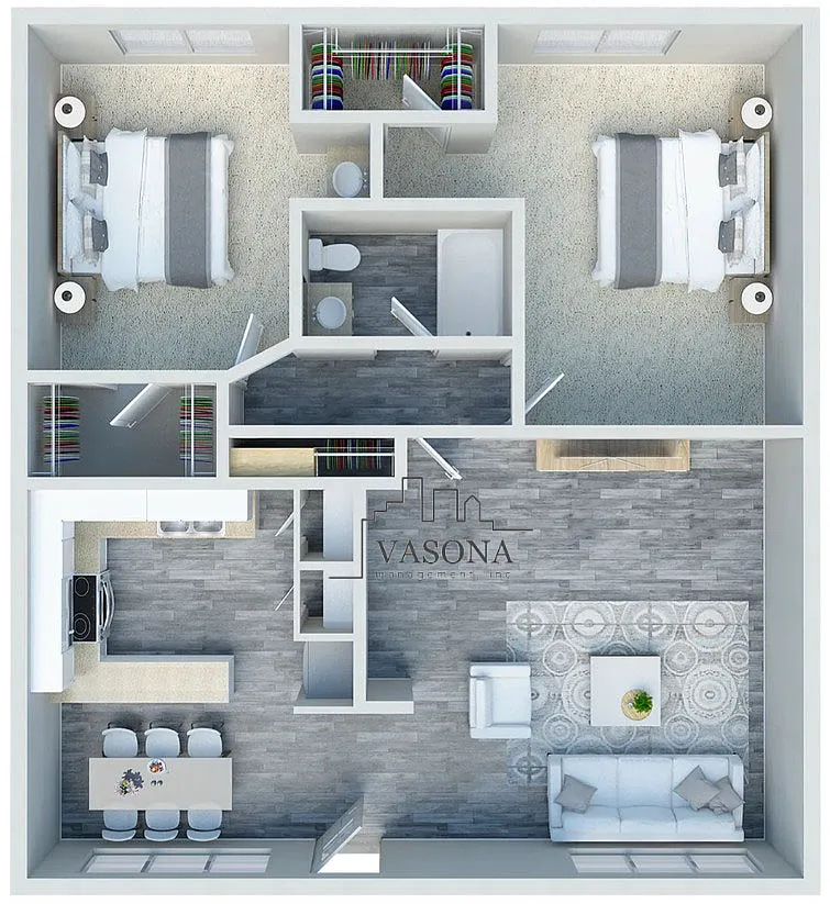 Floor plan The Deluxe @Elevate