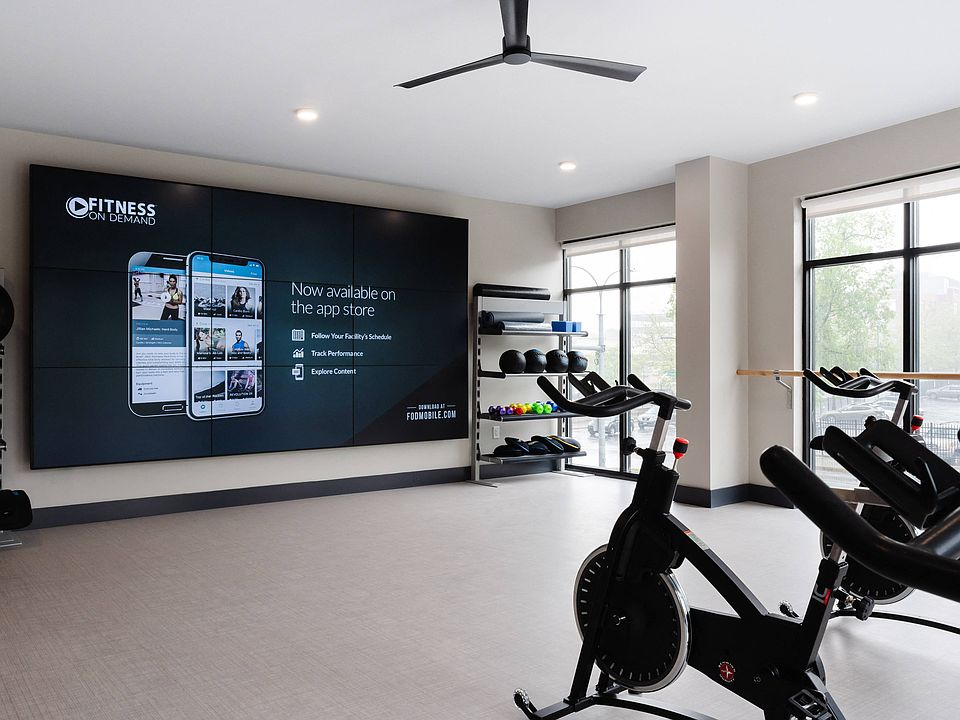 Cardio Room with Fitness On-Demand