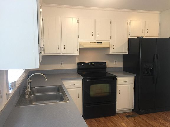 Kitchen and Newly Painted Cabinets