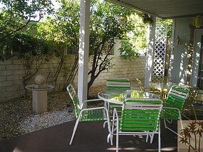 Roomy Front Patio