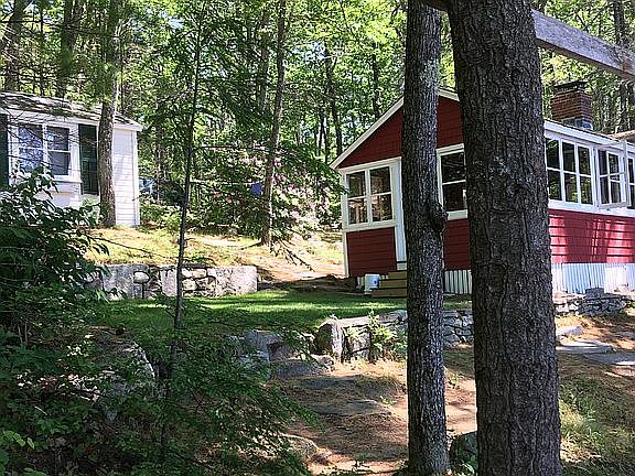 Looking toward the bunkhouse