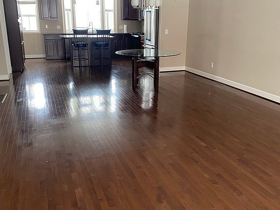 View into kitchen area