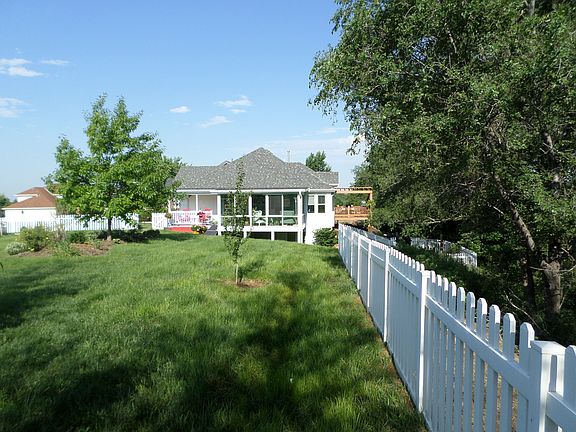 east yard looking toward hou