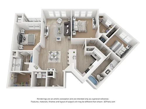 Floor plan C1R