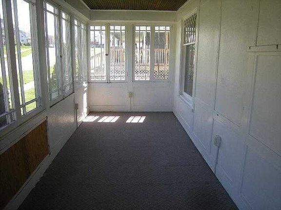 Enclosed front porch