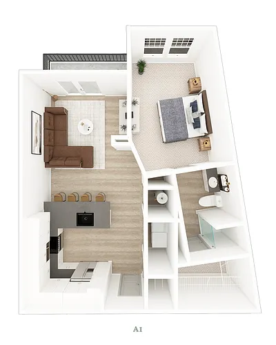 Floor plan A1