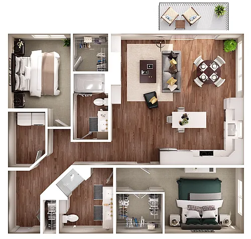 Floor plan Franklin