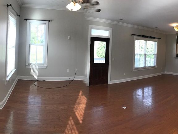 Open living space with kitchen