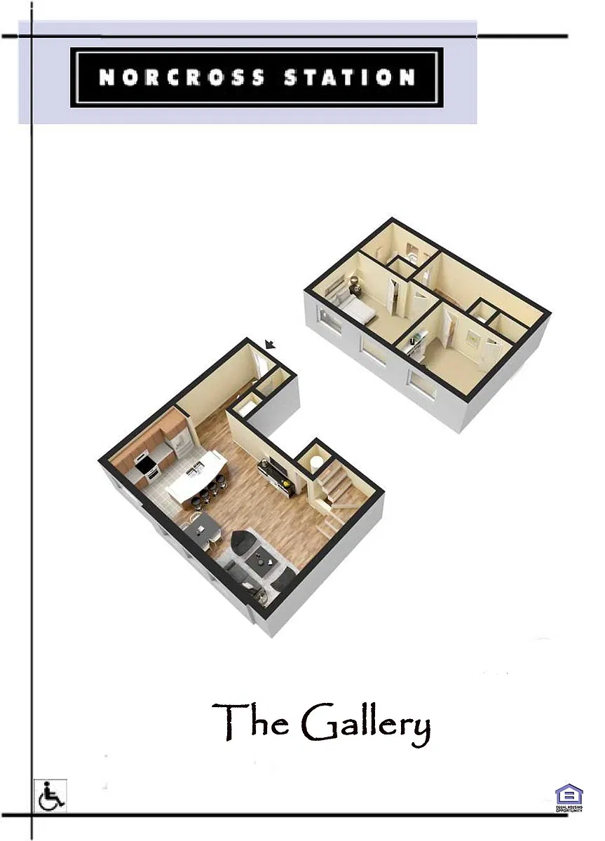 Floor plan The Gallery