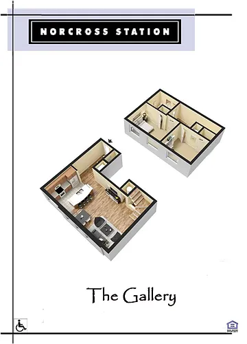 Floor plan The Gallery
