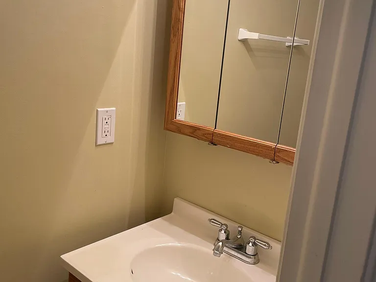 Powder room across Laundry.