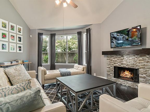 Family room from the foyer.