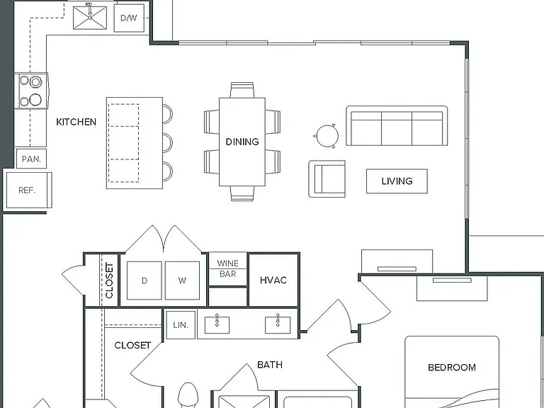 A12: 1bed 1bath A12: 1bed 1bath