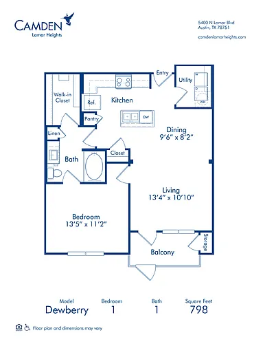 Floor plan Dewberry