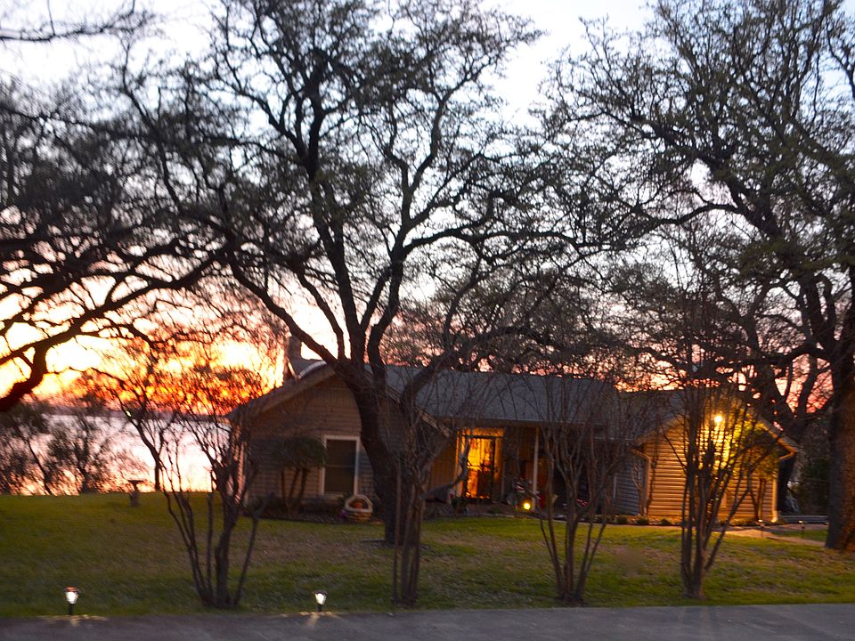 Sunset from front of house