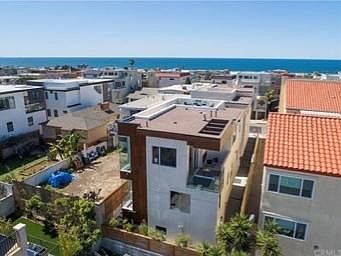 Overhead of Home Facing Ocean