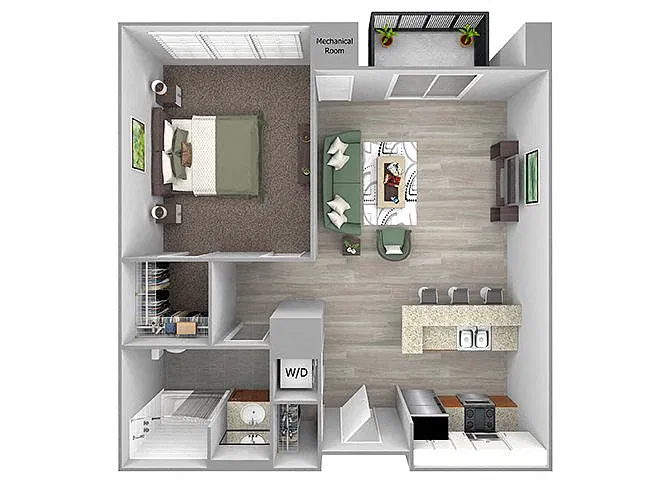 Floor plan A07