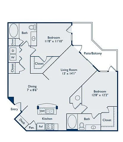 Floor plan B2E
