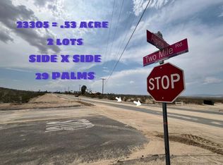 2 Mile Rd, Twentynine palms, CA 92277