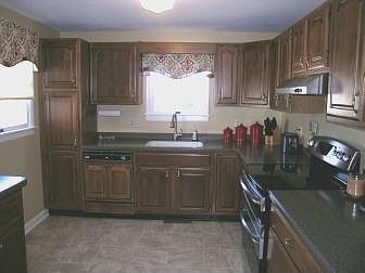 Beautiful Cabinets and Corian Counters