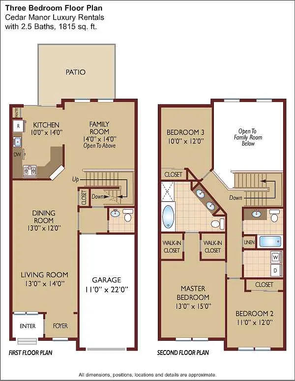 Floor plan $2.14/sq.ft. - TownHome