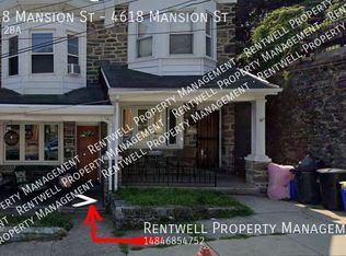 4618 Mansion St, Philadelphia, PA 19127