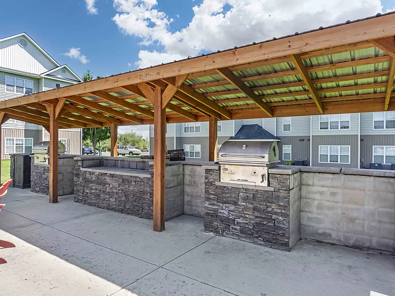 Outdoor Barbecue Area