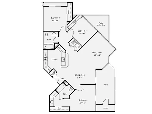 Floor plan C1
