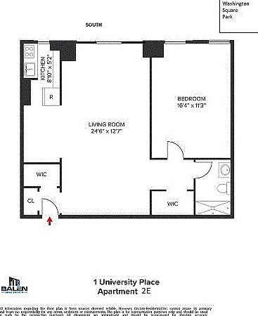 2nd image of 1 University Pl APT 2E