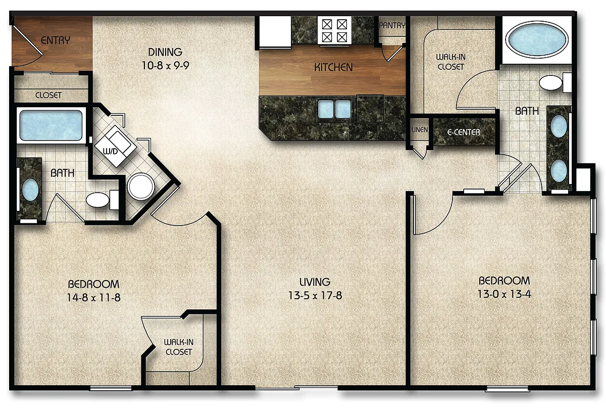 Floor plan Manhattan II