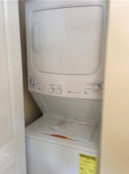 Laundry inside unit