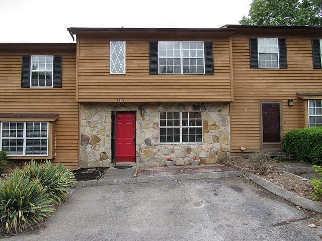 Front with designated parking