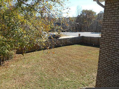 Corner lot - rear yard is fenced