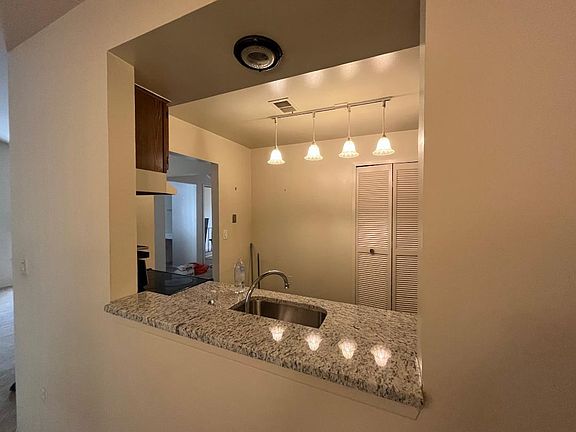 Kitchen over looking dinning area