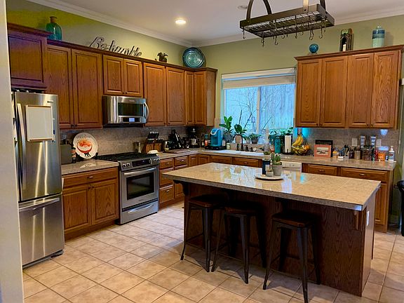 Open concept kitchen