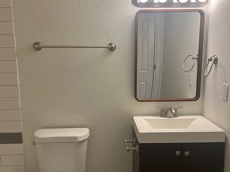 Basement master bathroom