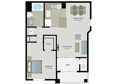 Floor plan Santa Ana - Featured Floor Plan