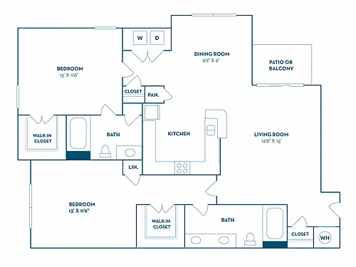 Floor plan Ruby 1