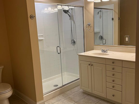 Master Bathroom with Dual Vanity and Dual Showerheads