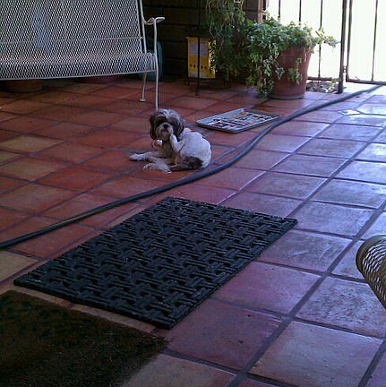 Front gated patio