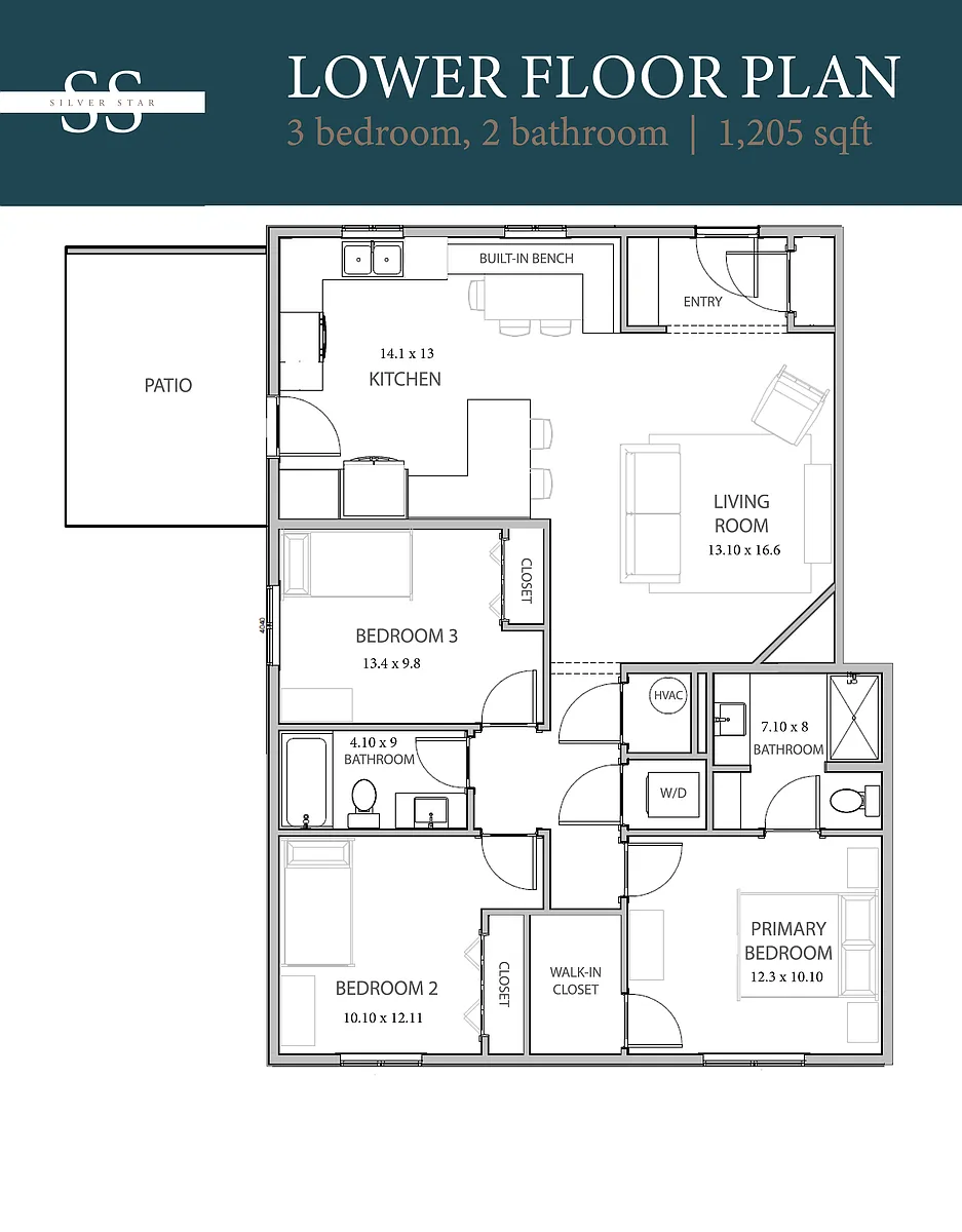 Floor plan Lower Level