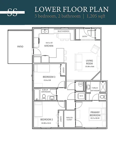 Floor plan Lower Level