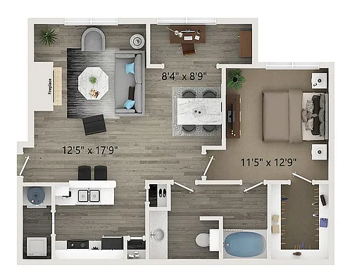 Floor plan A2S
